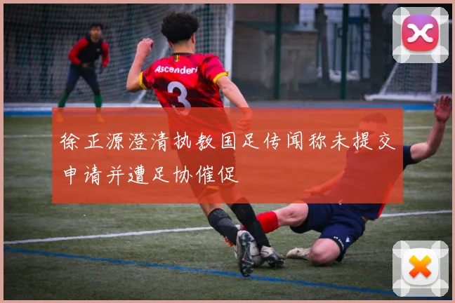 徐正源澄清执教国足传闻称未提交申请并遭足协催促